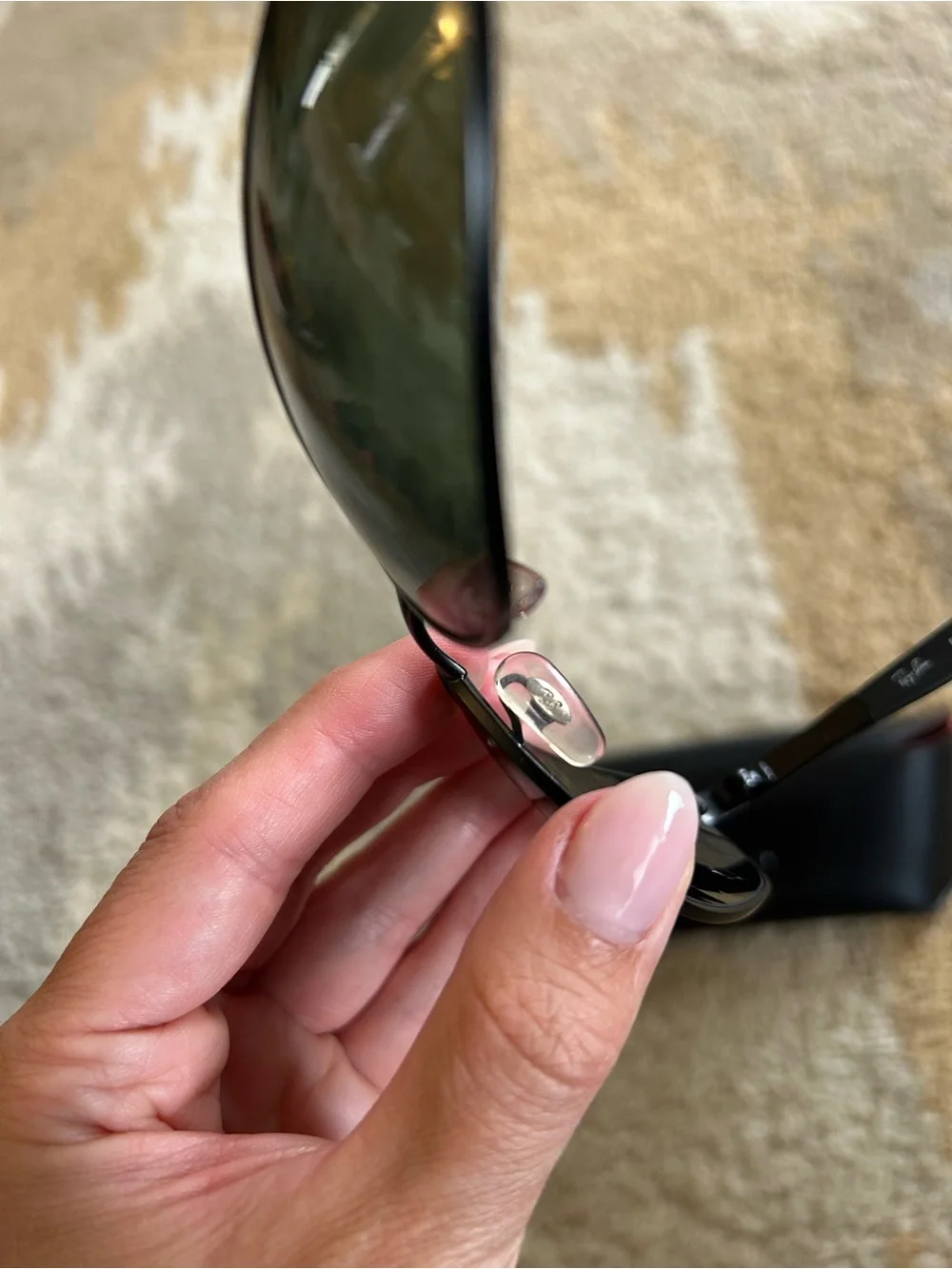 RAY-BAN Italy RB3254 Black Matte Sleek Sport Metal Wrap Sunglasses Men’s EUC!